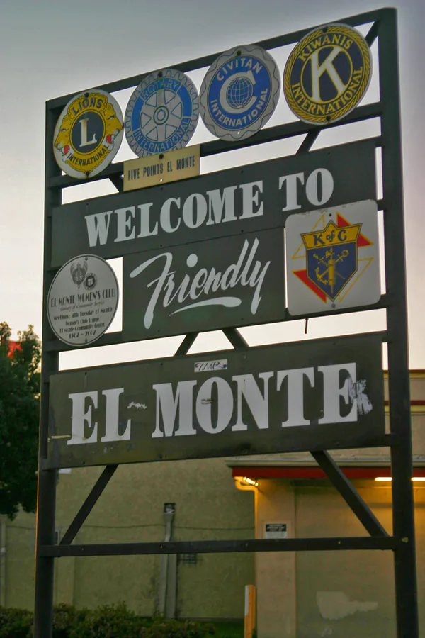 El Monte 城市地标实景