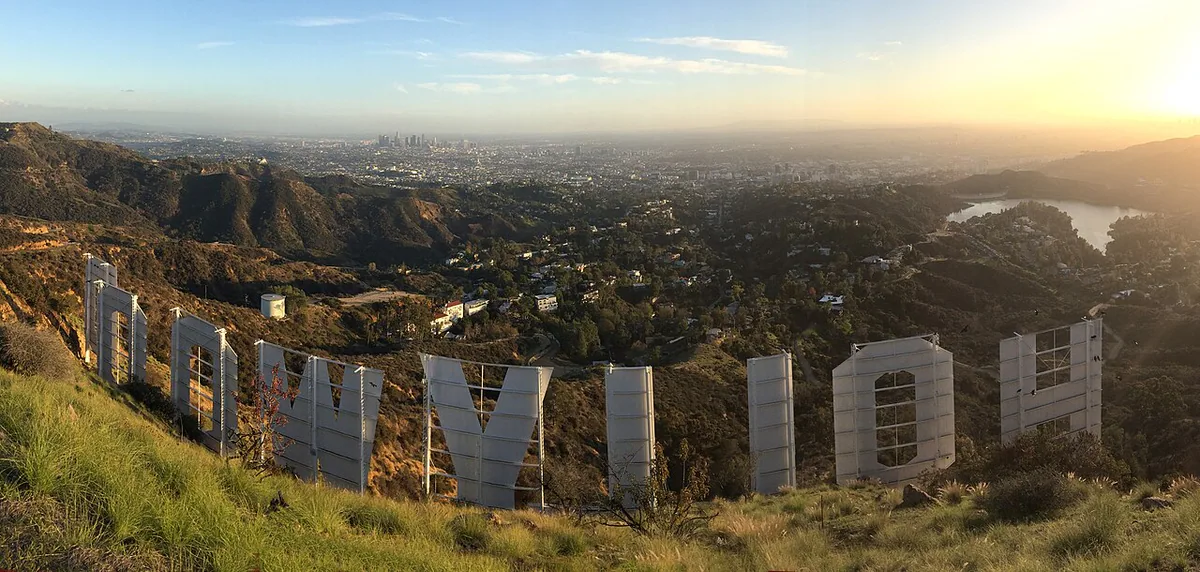 Hollywood 城市地标实景