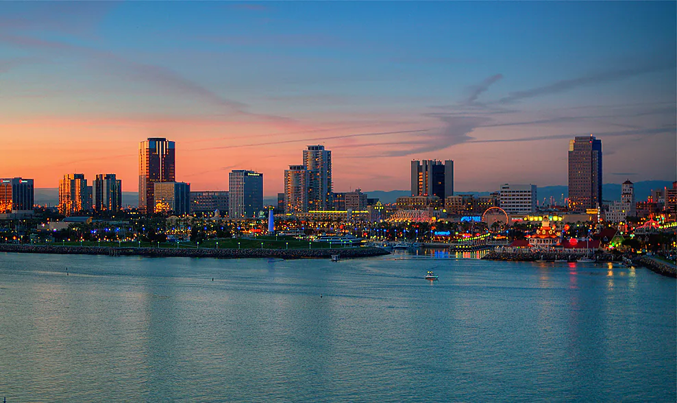 Long Beach 城市地标实景