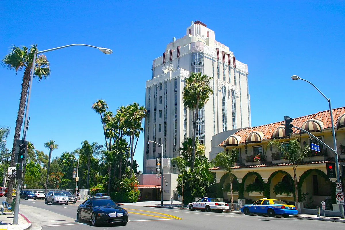 West Hollywood 城市地标实景